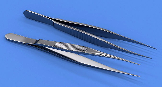 Dissecting Forceps - V-Ray