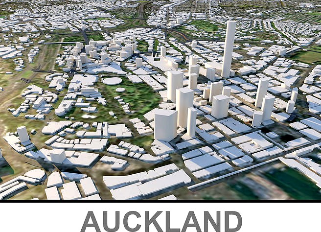 Auckland City in New Zealand