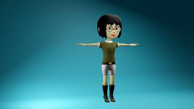 3D lora character model
