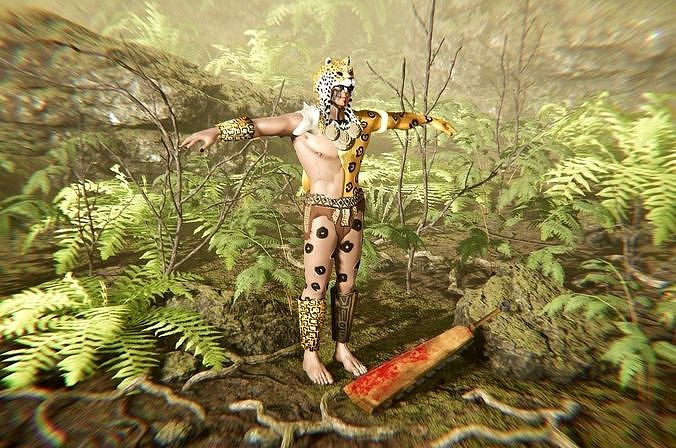 Mayan Jaguar Warrior