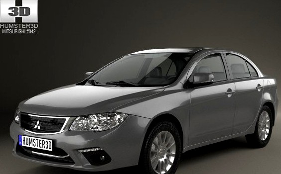Mitsubishi Lancer Fortis 2013 3D Model