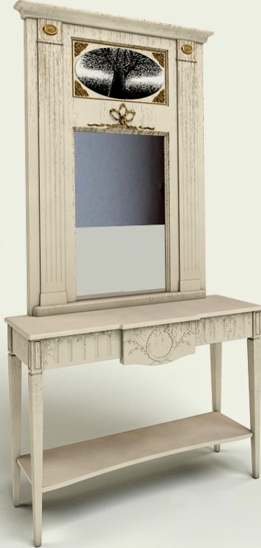 Rack CONSOLE LOUIS XV