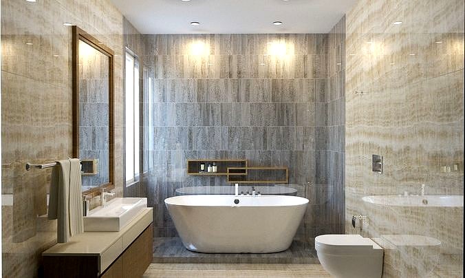 Modern Bathroom Interior