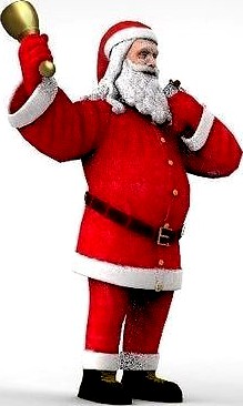 santa-model Santa Claus2019