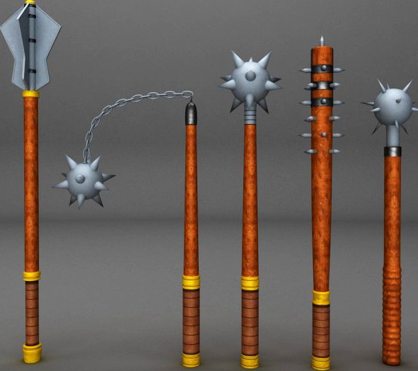 Medieval weapon pack 3D Model