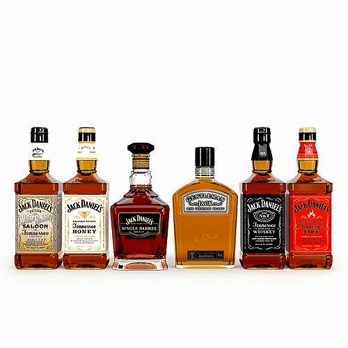 Jack Daniels Bottles Collection