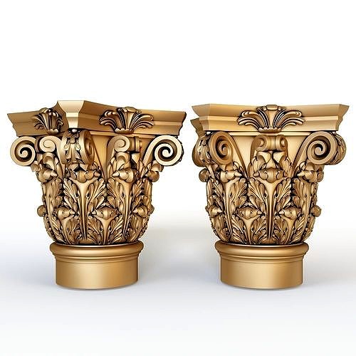 Classical Column for cnc 3D