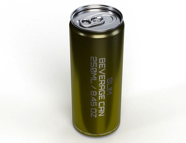 Slim soda energy drink beverage can 250 ml 8-45 oz