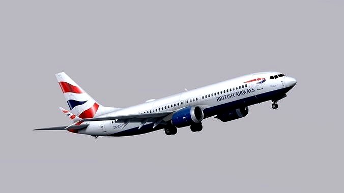 Boeing 737 MAX-8 British Airways