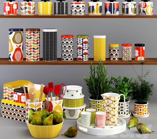 Orla Kiely Kitchen Set