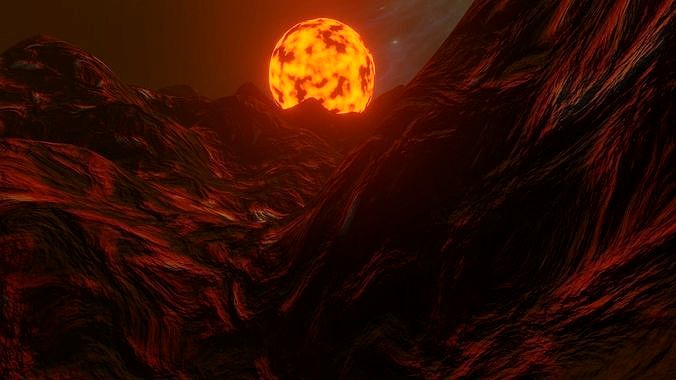 Planet surface
