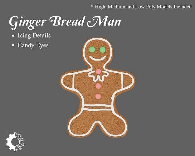 Xmas Gingerbread Man