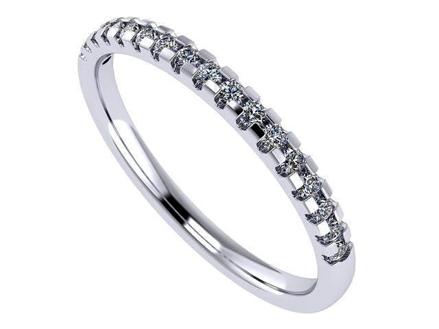 Diamond ring french tack | 3D