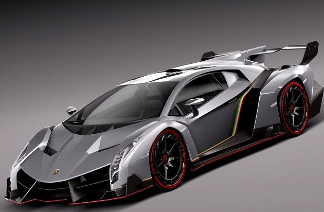 Lamborghini Veneo 2014 3D Model