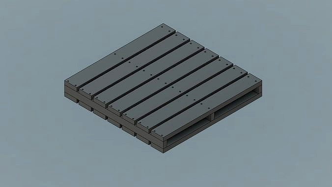 Pallet - smooth | 3D