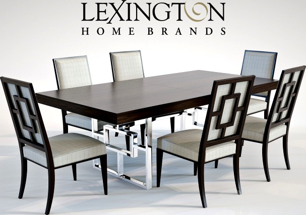 Lexington MONROE DINING TABLE &amp; LEIGH SIDE CHAIR