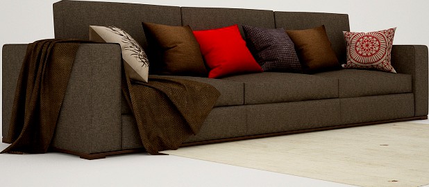 диван трехместный