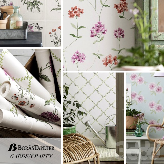 Обои Borastapeter, коллекция Garden Party
