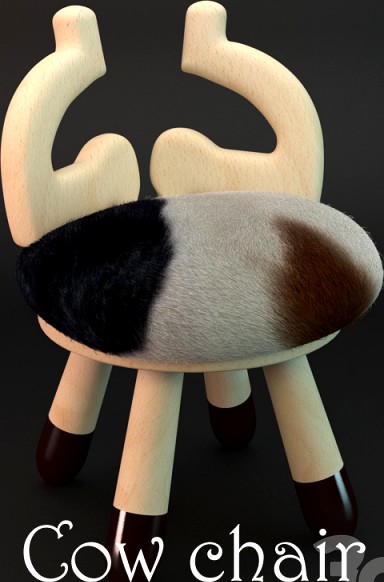 Cow chair