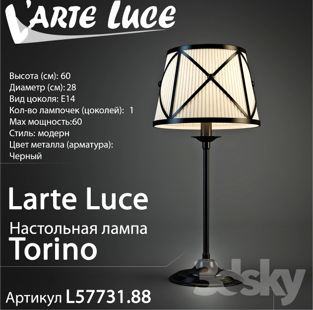 Larte luce Torino L57731.88