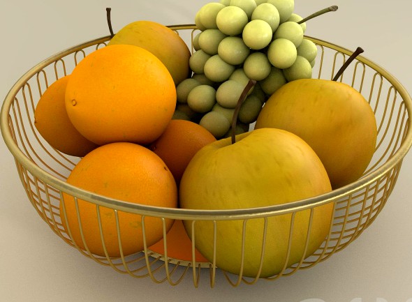 Alessi bowl with fruits