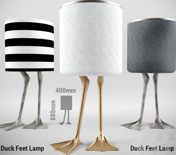 DUCK FEET LAMP