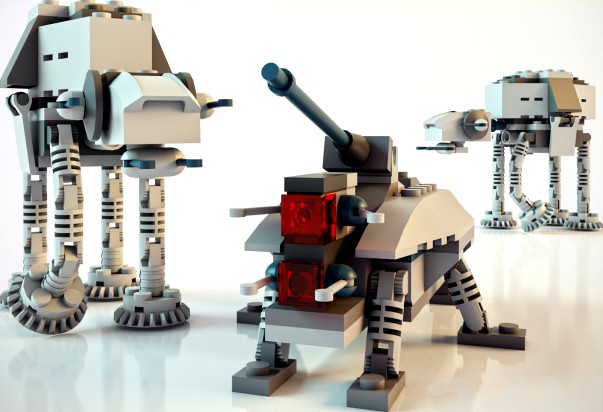 LEGO Star Wars Mini AT-AT and  Mini-AT-TE