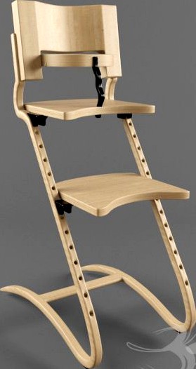 Scalable high chair
