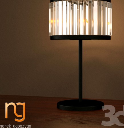 WELLES CRYSTAL TABLE LAMP