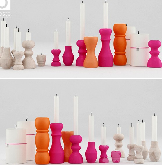 Broste Copenhagen &amp;#39;Magni&amp;#39; candleholders