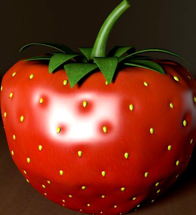 Strawberry 3D Model