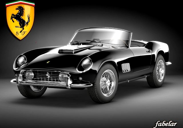 Ferrari 250 California 3D Model