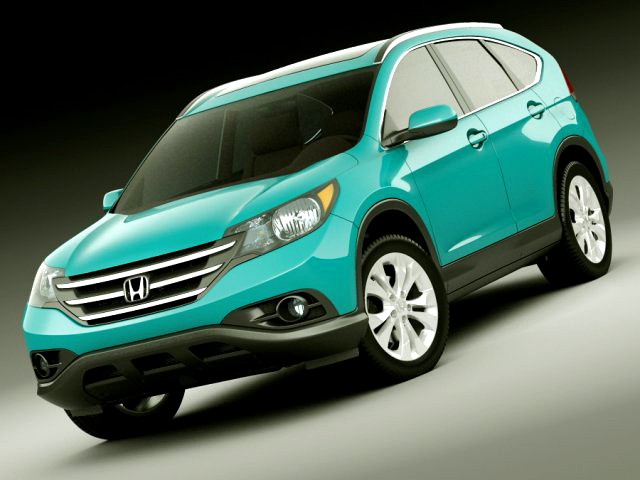 Honda CRV 2012 3D Model