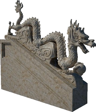 Hightpoly china dragon 3D Model