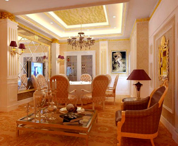 Restaurant 059 3D Model