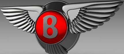 Bentley new logo 3D Model