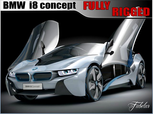 BMW i8 concept 3D Model
