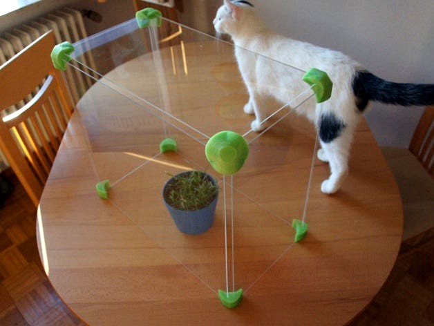 Kleines Gewächshaus / Mini greenhouse by Scubaseb