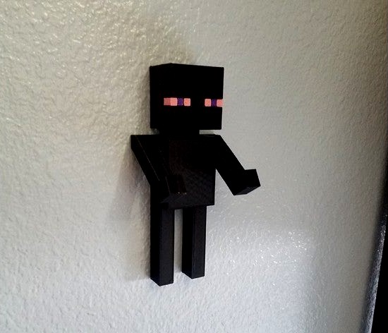 Enderman Coat Hook