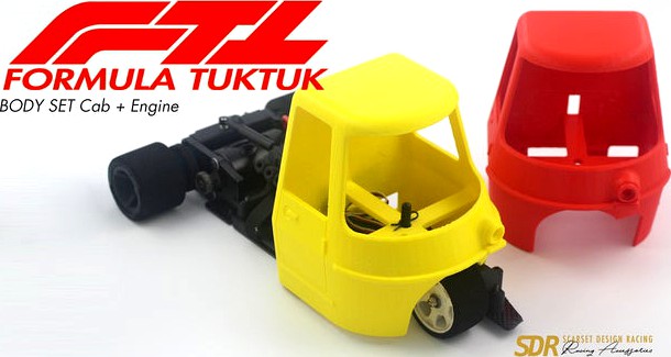 SDRacing Formula TukTuk cabine