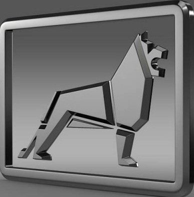 Man new logo 3D Model