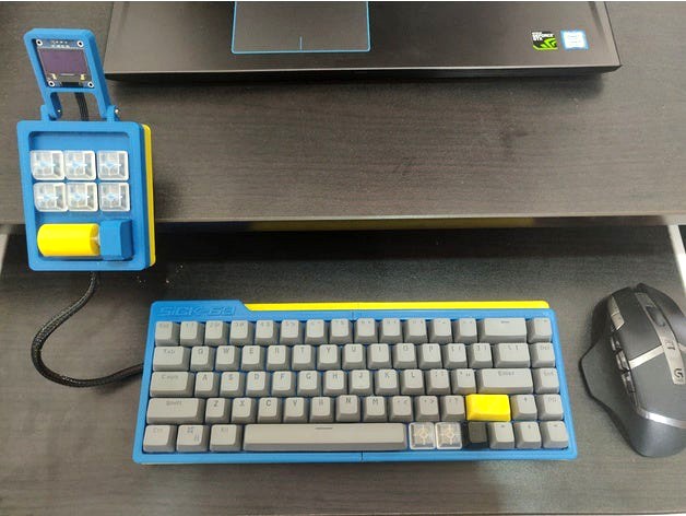 Mechanical Keyboard - SiCK-68+Encoder+Oled Display