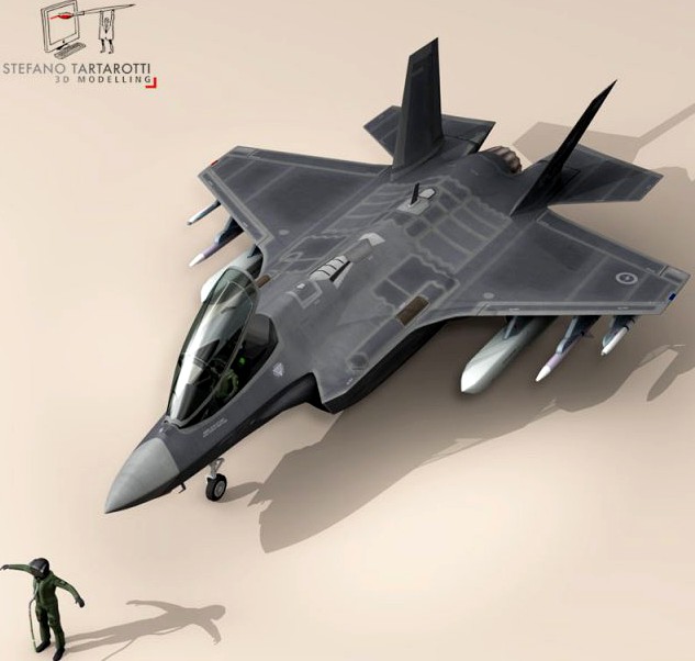 F 35 A Royal Australian Air Force 3D Model
