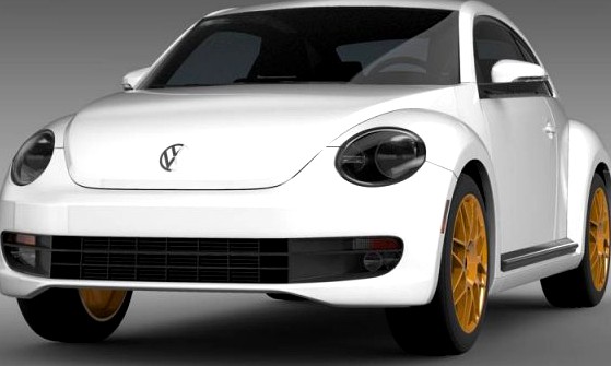 VW Beetle RS 2012 3D Model