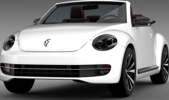 VW Beetle Cabrio sport 3D Model