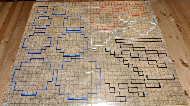 Pathfinder 2e Area of Effect Templates