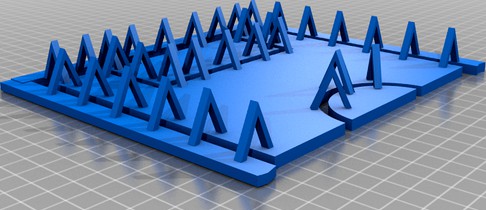 Soccer field template