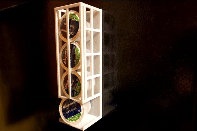 Magnetic Hanging K-Cup Storage