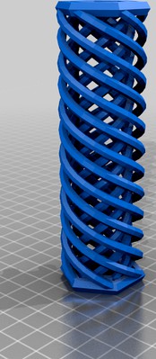 Double Helix Spring (parametric)