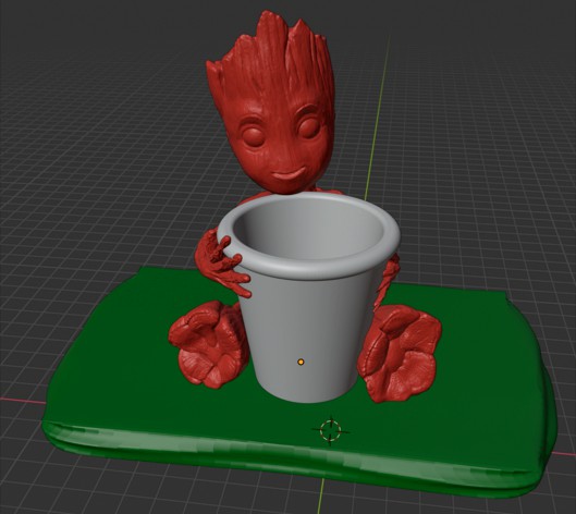 groot pot stand